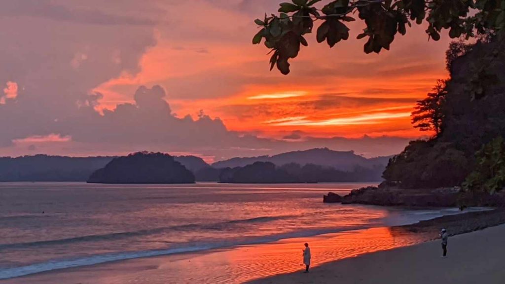 Ao Nang Beach at Sunset