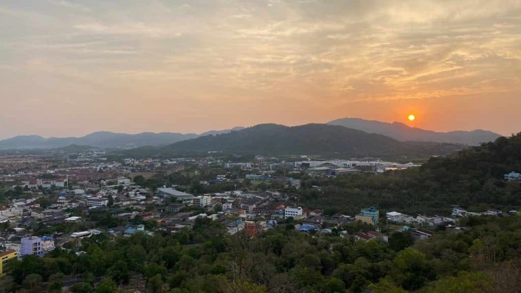 Rang Hill Sunset - Phuket Viewpoints