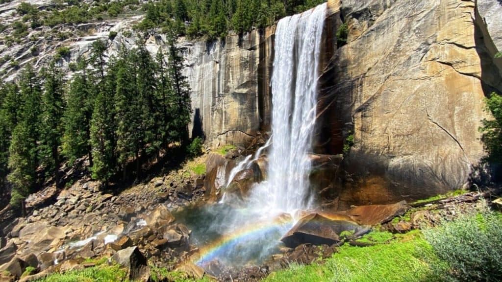 Vernal Fall at Yosemite National Park