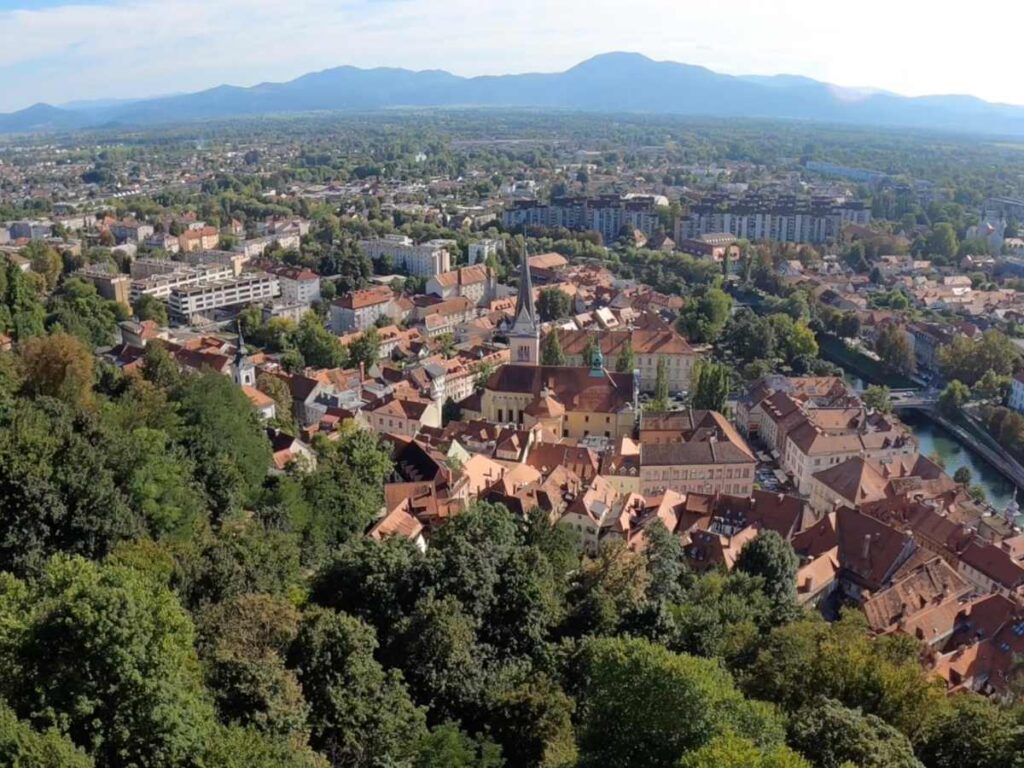 The view from Ljubljana Castle - Things to do in Ljubljana
