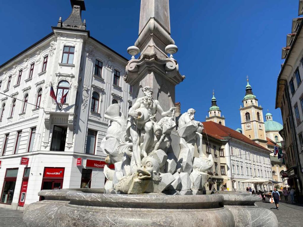 Ljubljana Fountain - Things to do in Ljubljana