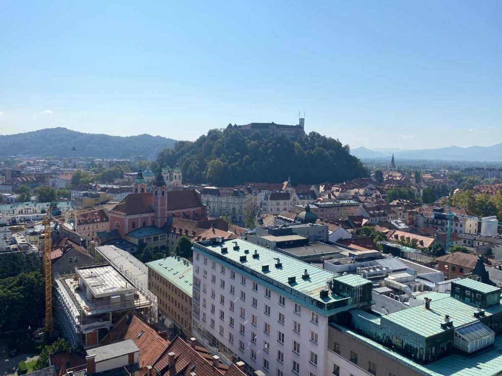 The view from the Skyscraper - things to do in Ljubljana