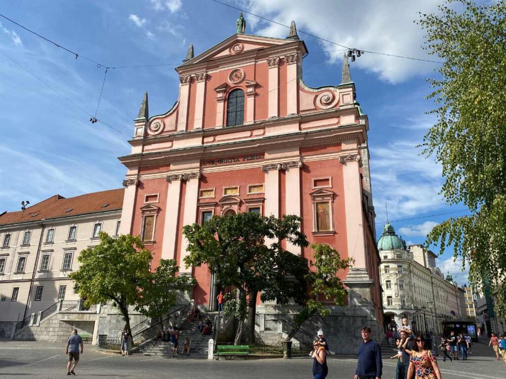 Franciscan Church of the Annunciation - Things to do in Ljubljana