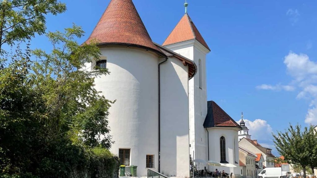 St. Sebastian Church in Kranj Slovenia