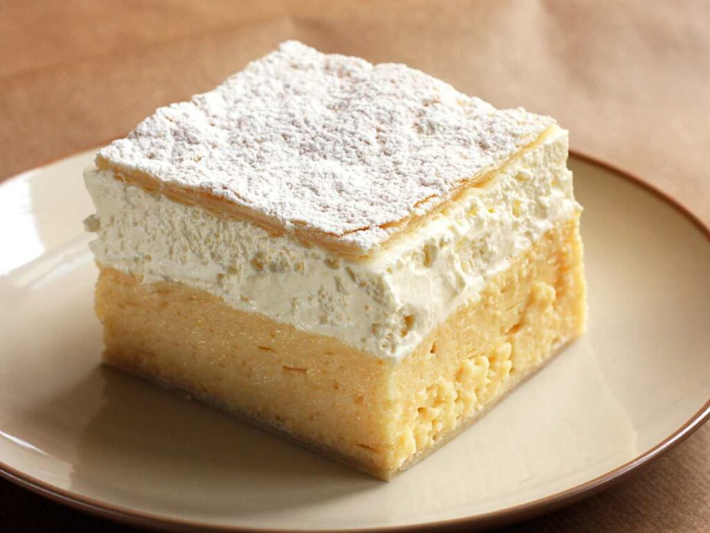 Bled Cream Cake - The best thing to eat in Bled