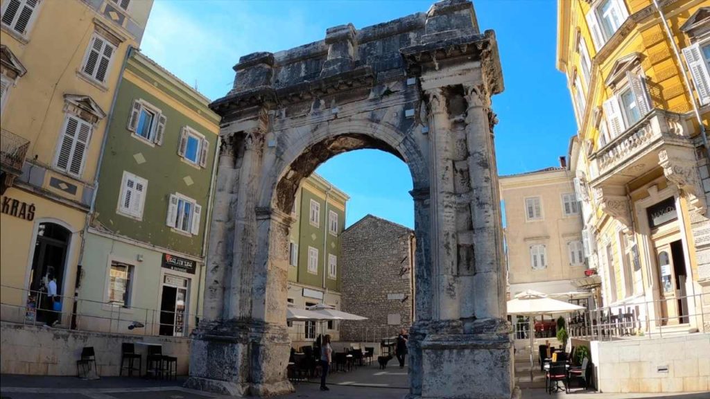 Arch of Sergii - Pula Croatia