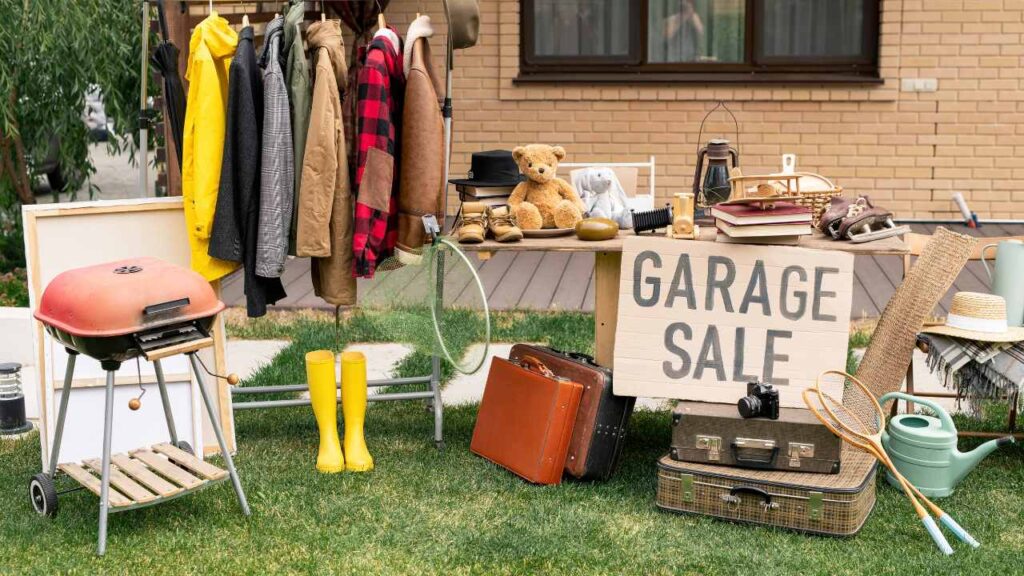 Garage Sale - How to Afford Full-Time Travel