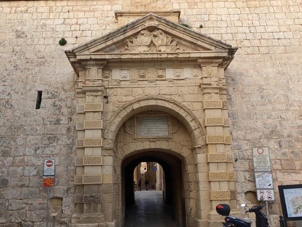 The Greek Gate of Mdina Malta