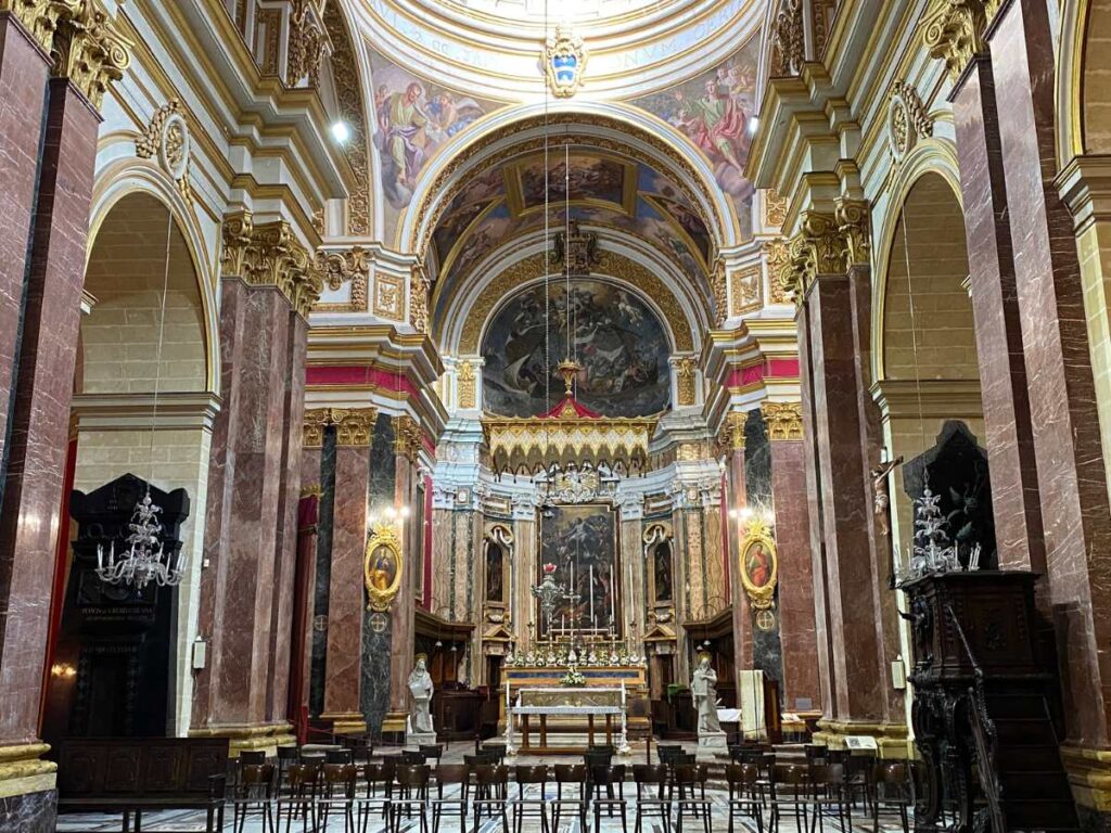 Mdina Cathedral Interior