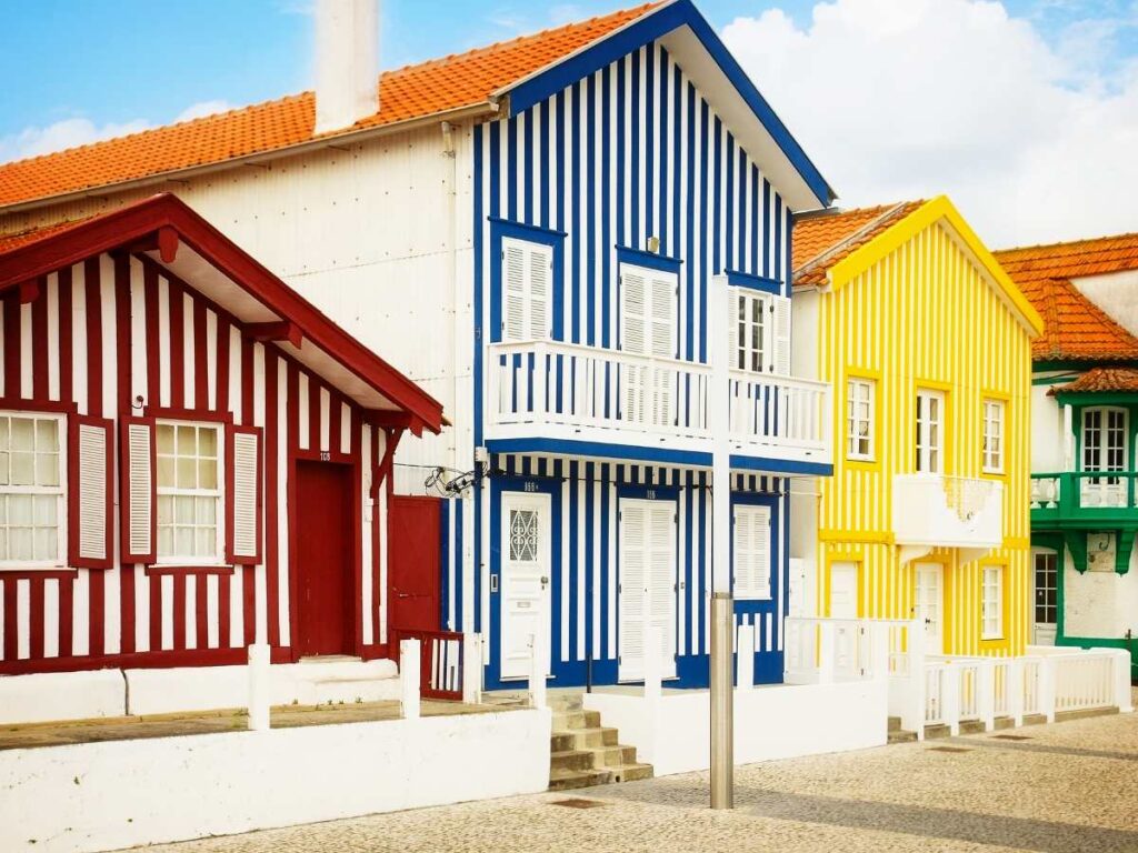 Colorful striped houses of Costa Nova - Things to Do in Aveiro