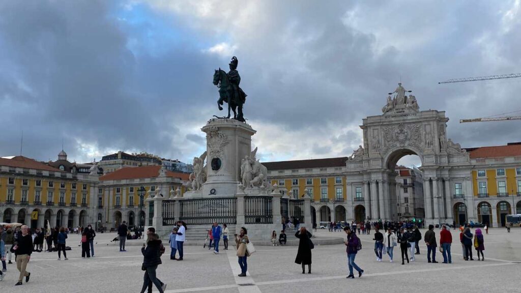Praça do Comércio - Commerce Square in Lisbon