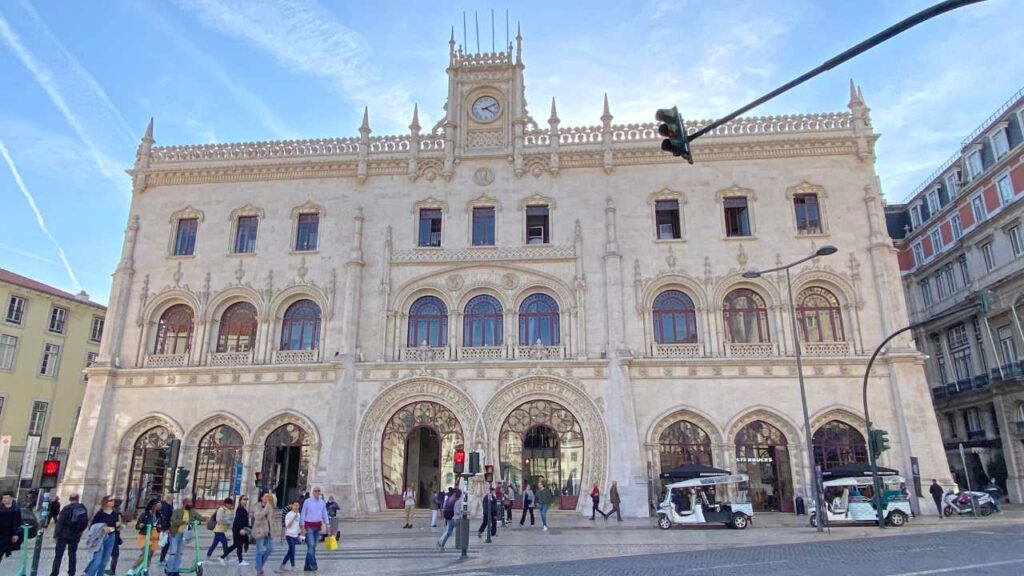 Rossio Train Station - 4-day Lisbon Itinerary