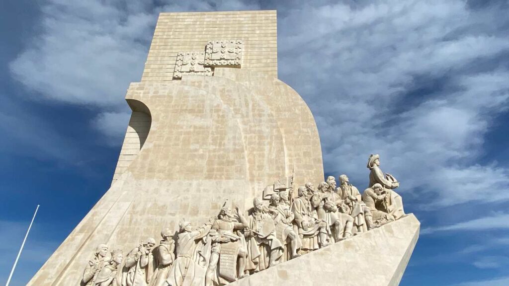 The Monument of Discoveries of Lisbon Portugal