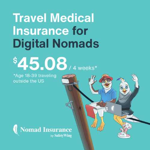 Travel Medical Insurance with Safety Wing