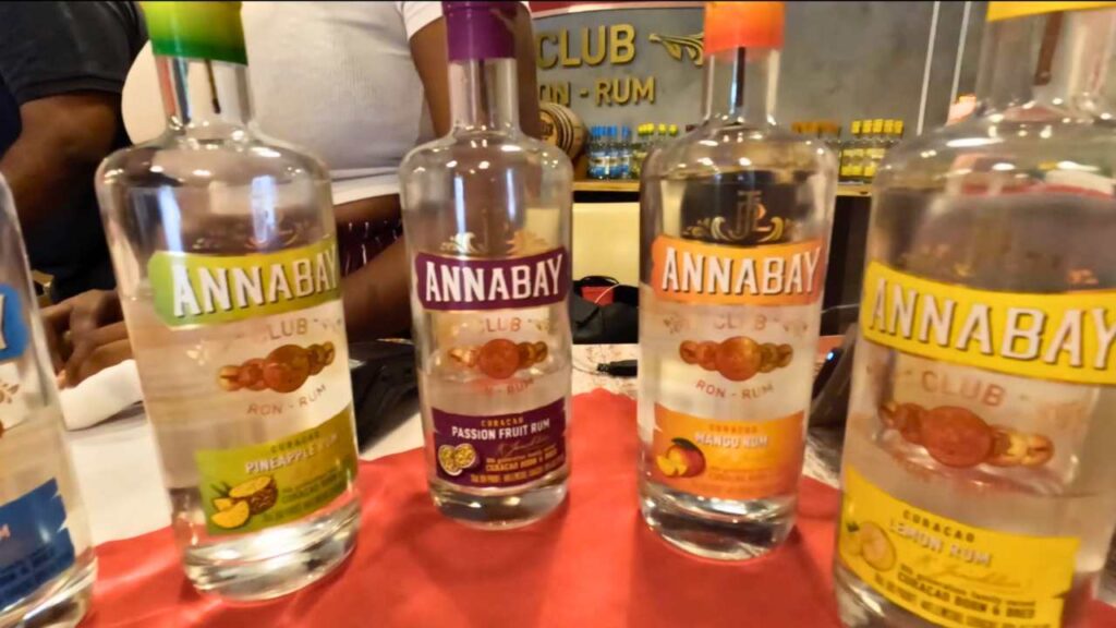 A variety of Annabay's Flavored Rums