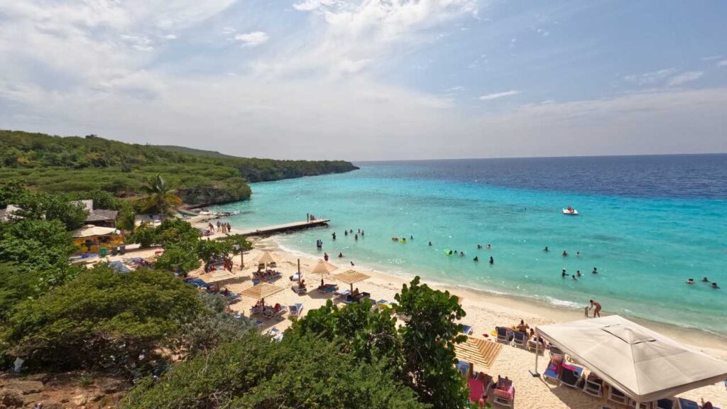 Curacao Beach Playa Porto Mari Viewpoint view
