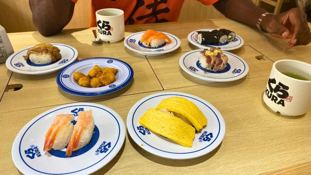 Sushi in Tokyo - 10 Day Japan Itinerary