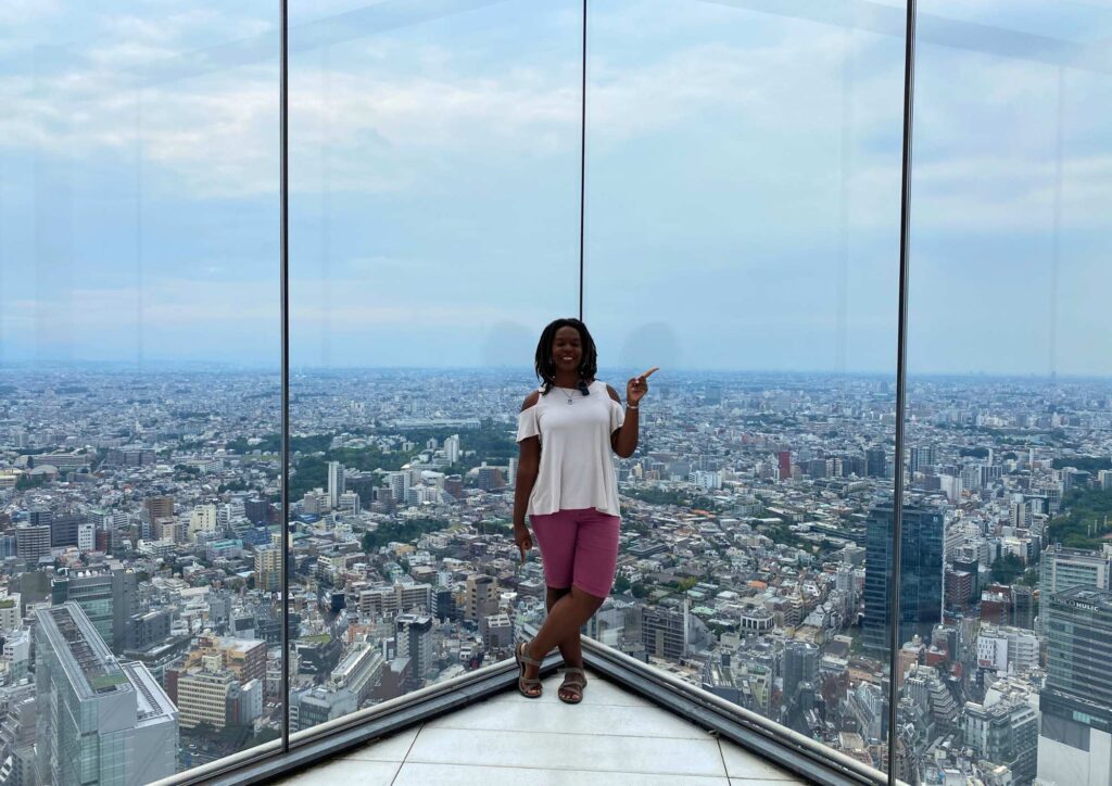 The views at Shibuya Sky - 10-Day Japan Itinerary