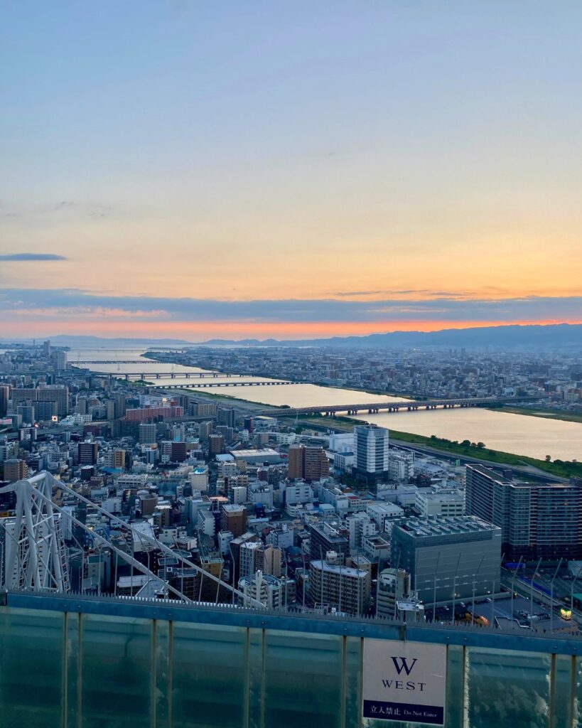 Umeda Sky sunset