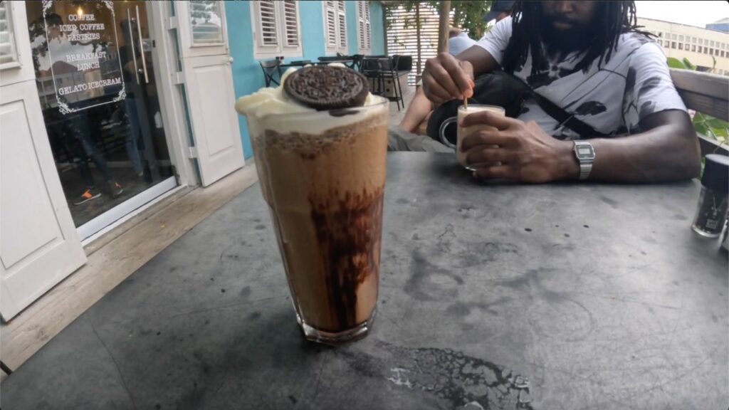 Speciality drinks at Van Gogh Cafe