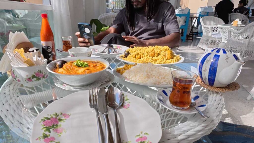 Lunch at the Arabian Tea House a delicious thing to do in Dubai