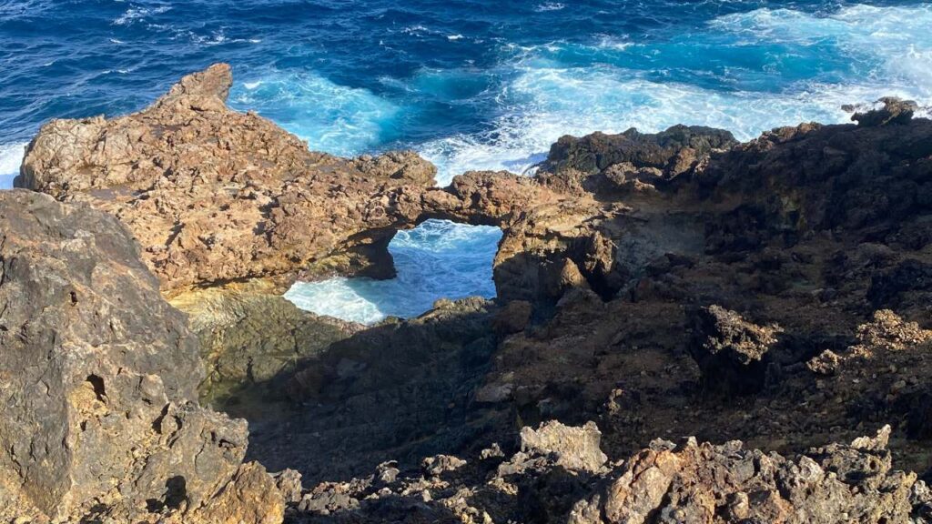 The Natural Bridge at Seroe Colorado - things to do in Aruba