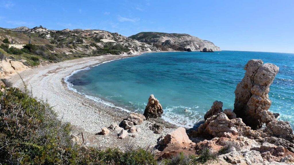 Aphrodites Beach a great thing to do in Cyprus