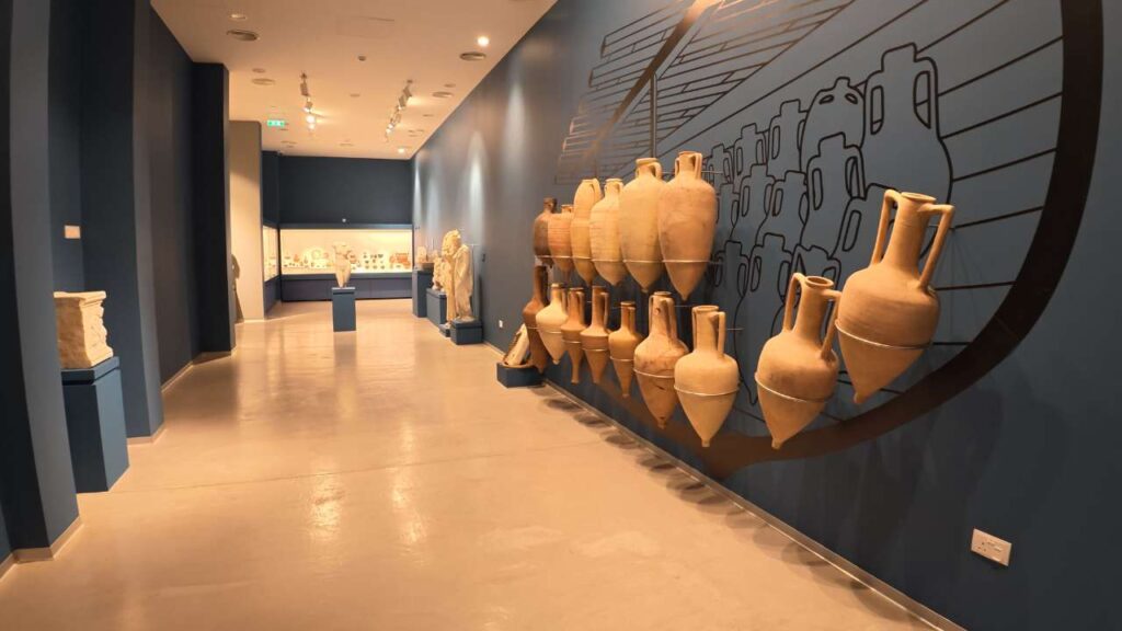 Pottery at the Paphos Archaeological Museum - Things to do in Paphos