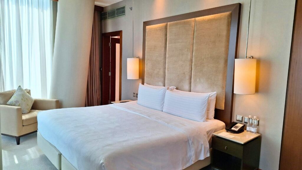 Luxury hotel room